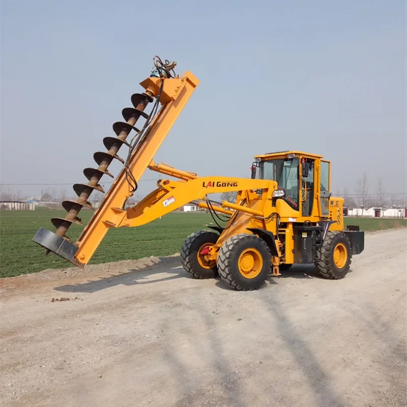 Hydraulic Crawler Pile Driver Hydraulic Drop Diesel Hammer Hydraulic Pressure Step Type Drop Hammer Screw Bore Pile Machine