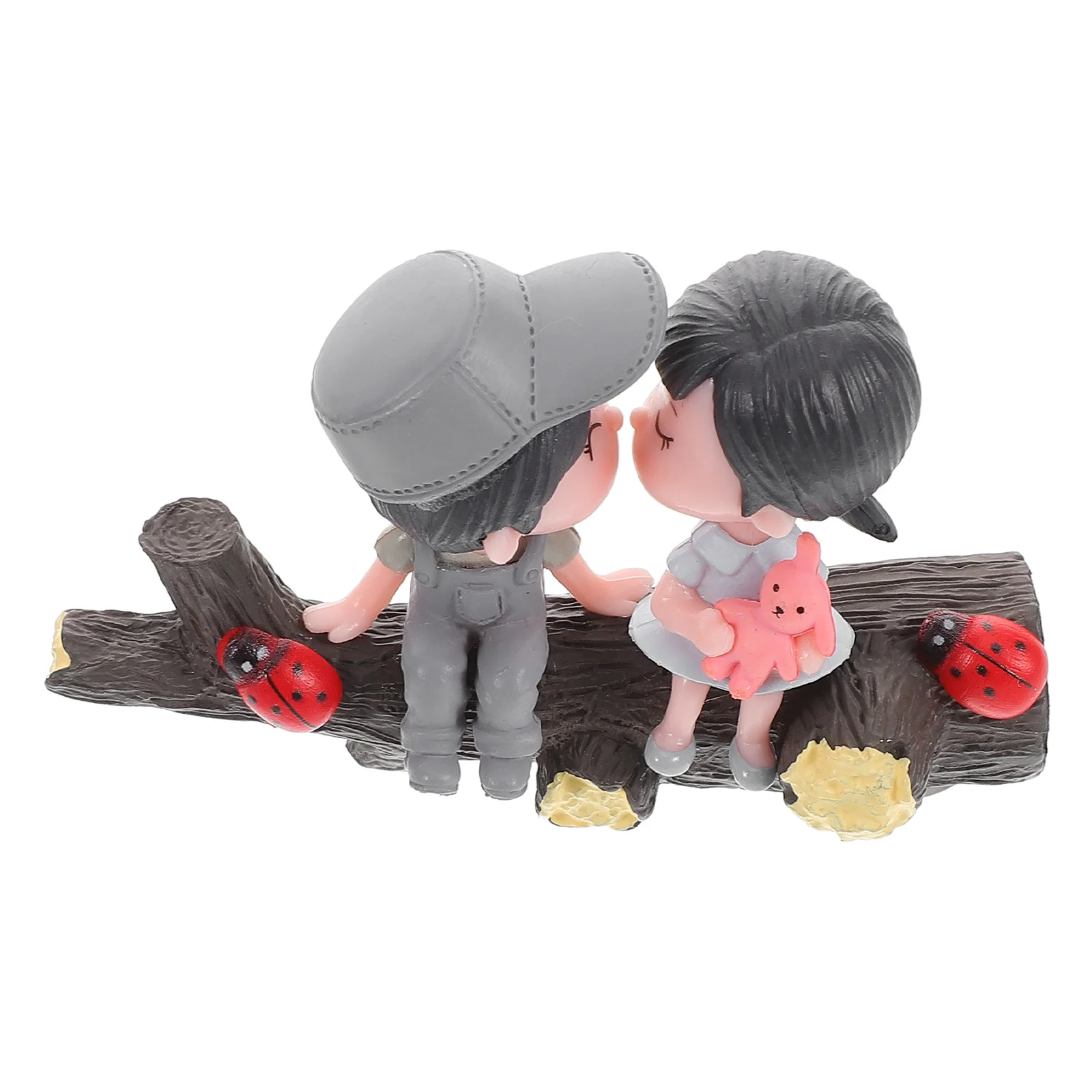 

Cute Couple Car Dashboard Ornament with Tree Branch Design for Unique Interior Decoration Statue Dash