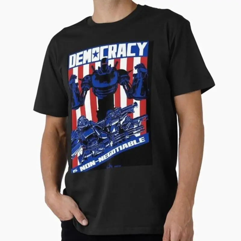 Camiseta Liberty Prime Is Online hecha en EE. UU. AUS M 2XL