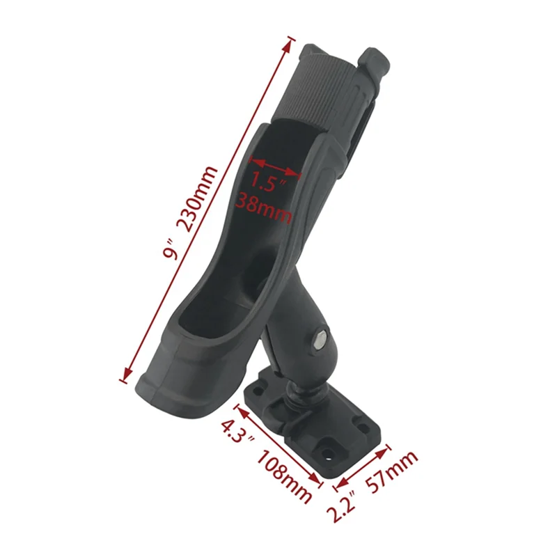 NEW Marine Universal Fishing Rod Kayak Fishing Rod Bracket 360° Adjustable Special Accessories for Ships and Yachts