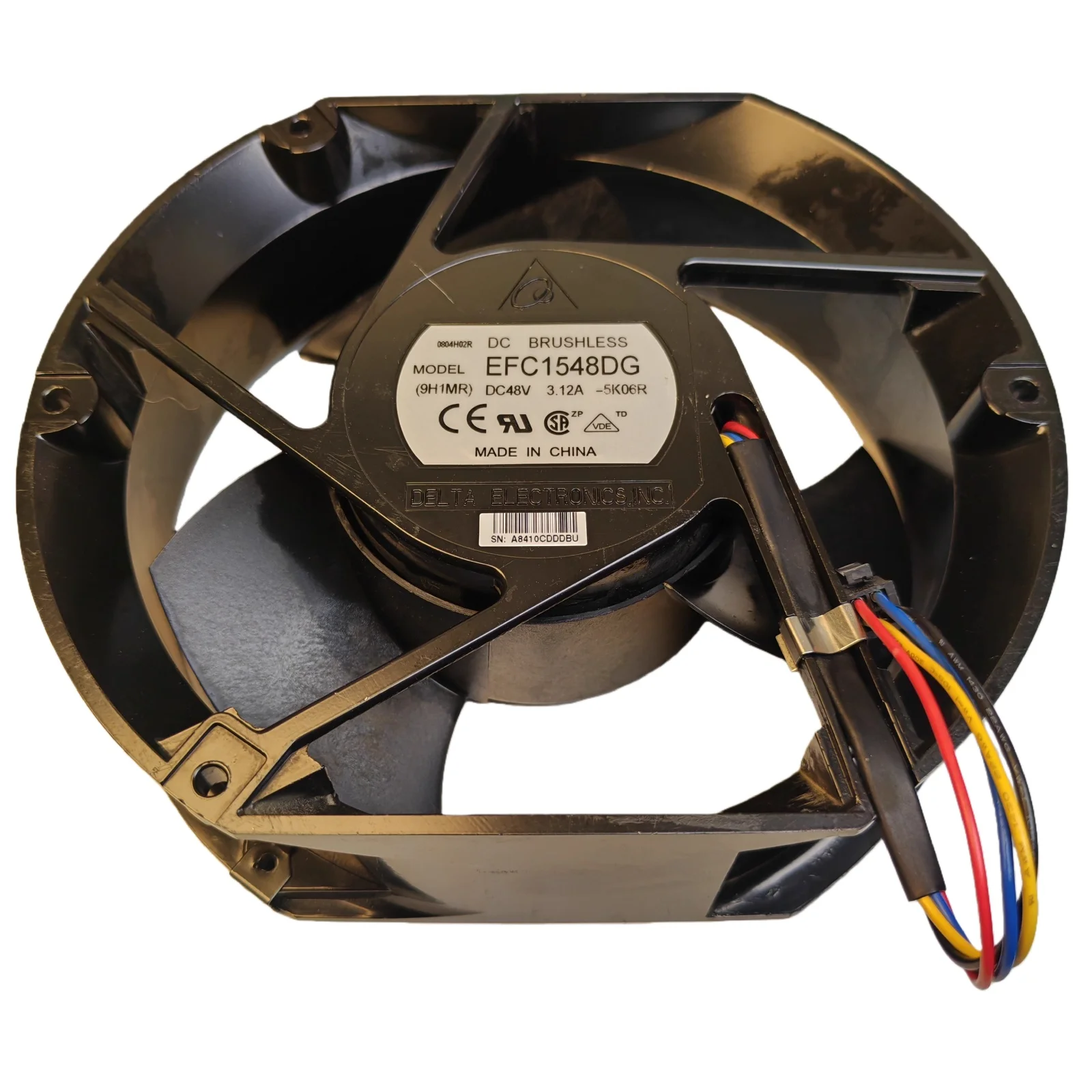 

17251 17CM 172mm High Air Flow Fan EFC1548DG 48V 3.12A 4-wire High Airflow X17L50BS2M3-07