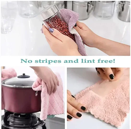 Dishcloth For Kitchen Kitchen Guangdong Stocked Microfiber Cleaning Cloths Towel Surprise Price