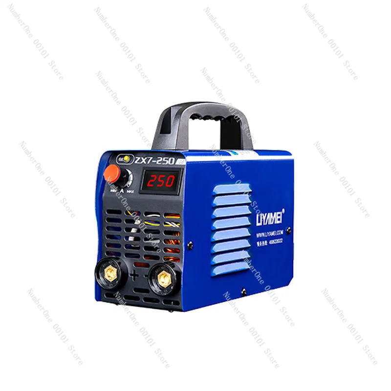 220v Portable Mini Electric Welding Machine Fully Automatic Small Electric Welding Machine ZX7-250 Inverter DC All Copper