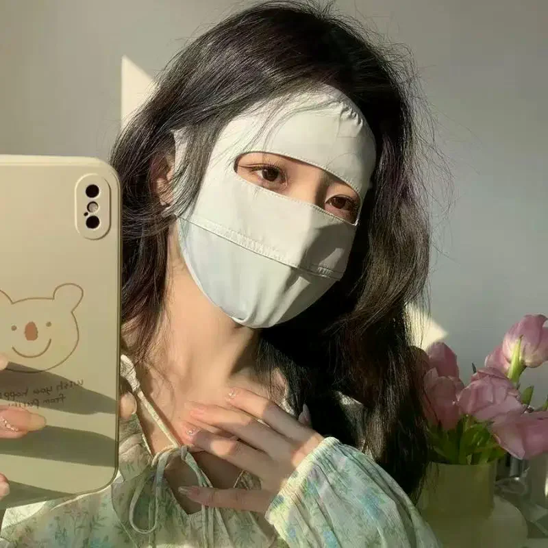 

Sunscreen Mask Female UV Protection Full Face Summer High-efficiency UV Protection Full Face Protective Mask
