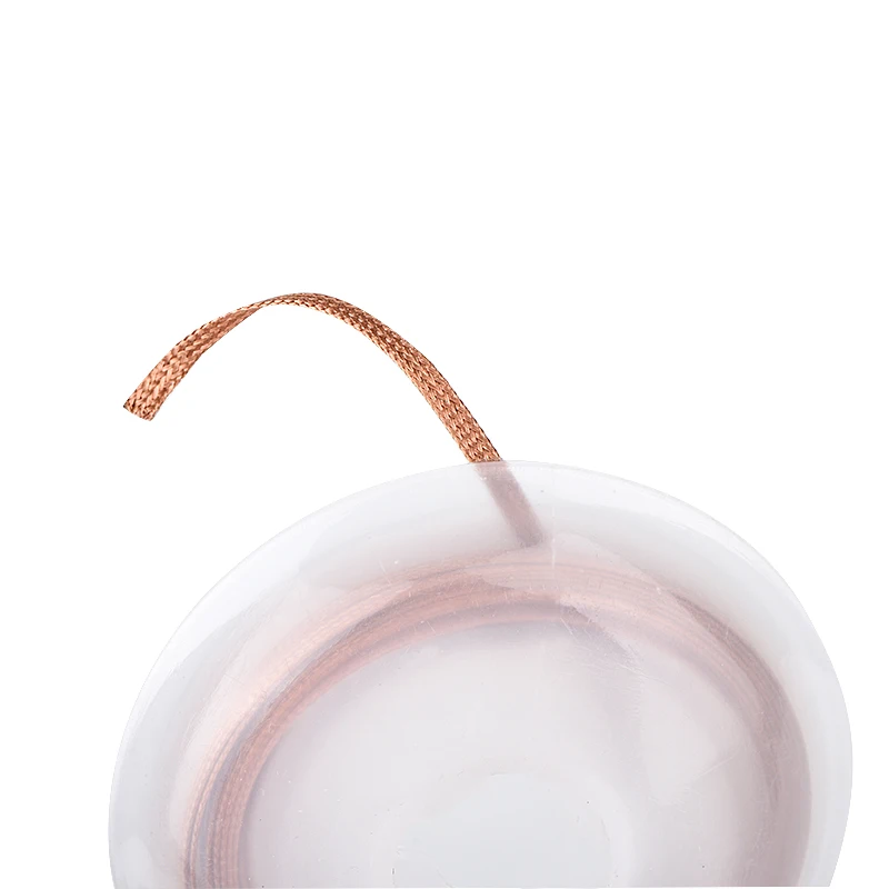 JCD Kawat Sumbu Solder 2.0MM Lebar 1.5 Meter Panjang Kepang Pematrian Alat Kerja Perbaikan Solder Las Fluks Kabel Kabel Timah Timah