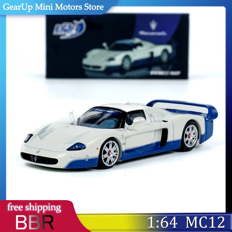 

BBR 1:64 Maserati MC12 Alloy Diecast Model Car Toy Supercar Replica Detailed Collectible Display Piece Adult Collectors In Stock