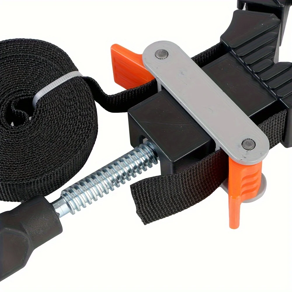 1 قطعة مشبك شريطي متعدد الوظائف دقيق، 90 °   الزاوية اليمنى، متينة وسريعة التعديل لمشاريع النجارة