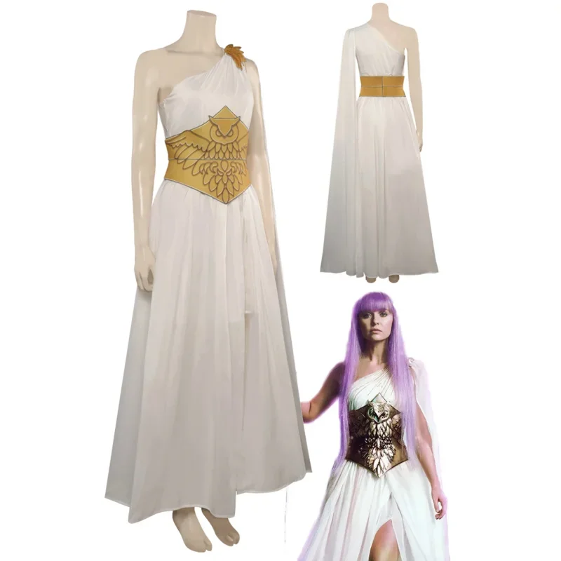 Goddess Sienna Cosplay Women Costume Movie Knights Of The Zodiac Roleplay Fantasia Outfit Fancy Dress Up Party Female Role Play