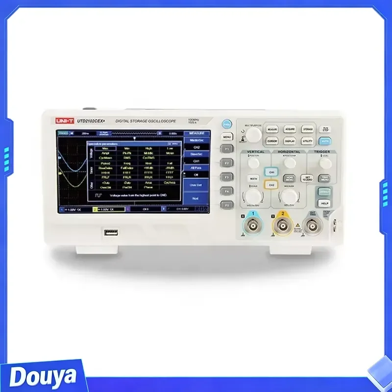 Competitive Price Dual Channel 100MHz Bandwidth Digital Storage Oscilloscope