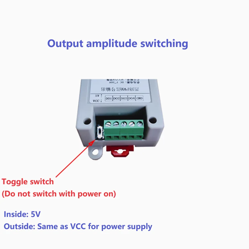 Imagem -03 - Pwm-pwm Saída de Sinal Frequência de Pulso Ciclo de Dever Passo de Velocidade Ajustável Servo sem Escova Módulo de Onda Quadrada