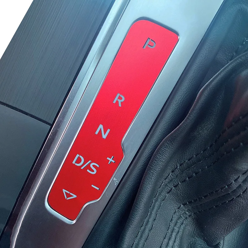 Center Console Gear Shift Panel Decoration Patch Car Stickers For Audi A3 8V 2013-2019 Interior Trim Accessories