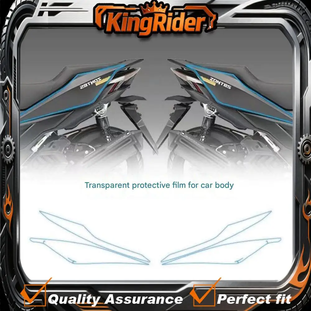 

【Supreme quality】ZONTES 150X Modified Invisible Car Wrap, Transparent Fuel Tank Protective Film, Scratch-Resistant Sticker