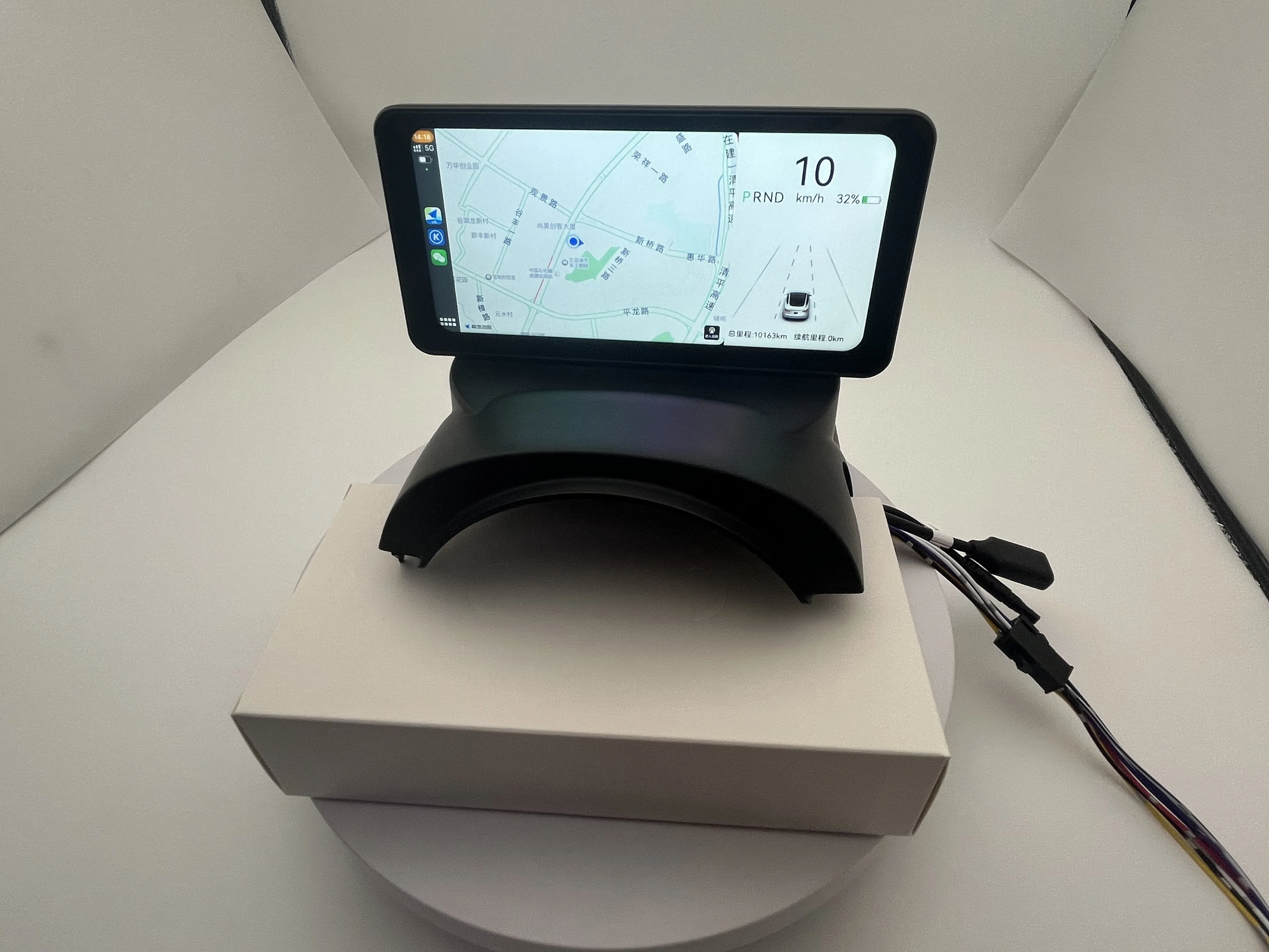 ملحقات مشغل الوسائط المتعددة للسيارة T601 شاشة CarPlay للسيارة في شاشة لمس وسائط السيارة