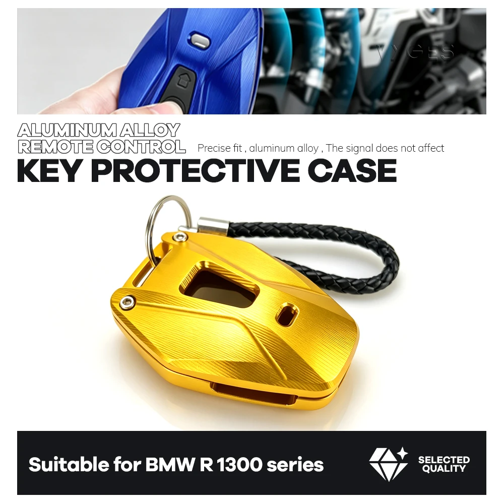 For BMW R1300GS Adventure R1300R R1300RS R1300RT Motorcycle Remotecontrol Keychain Remote Key Case Protective Cover