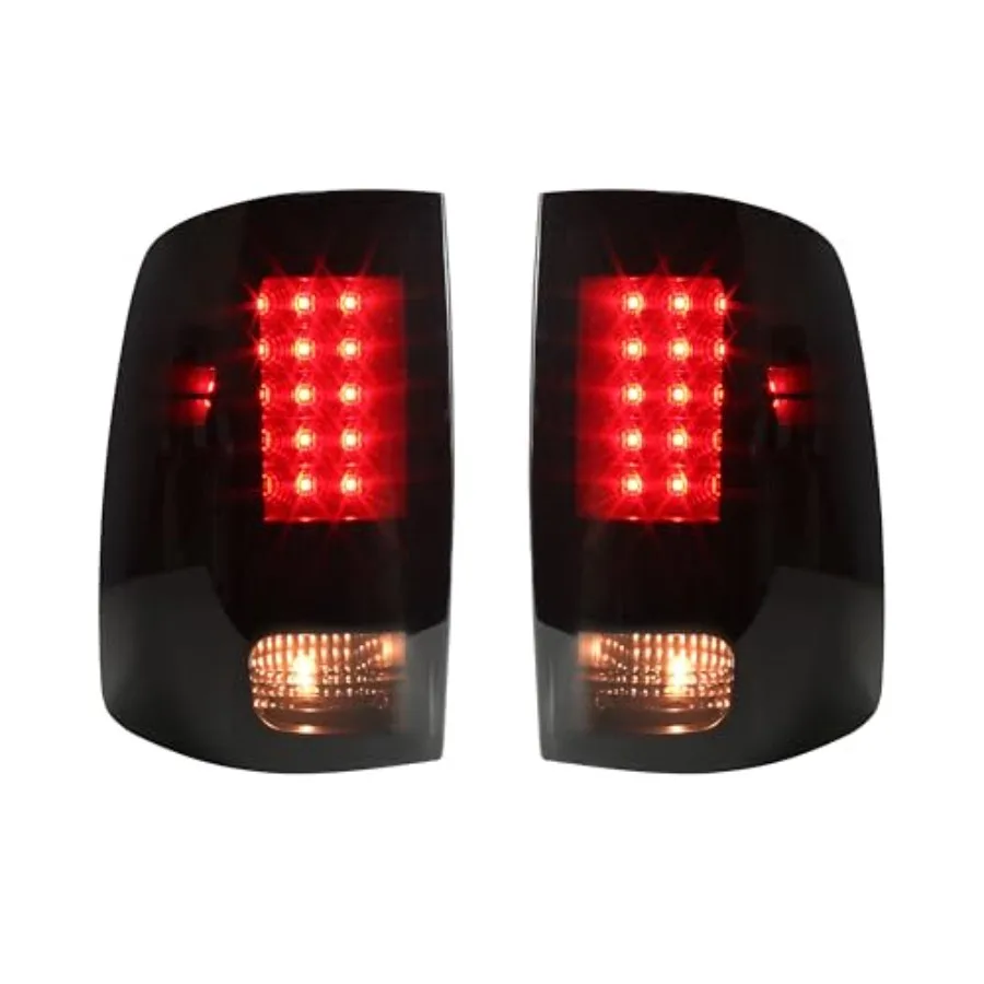 

Smoked Black LED Tail Lights for Dodge RAM 1500 2500 3500 20092018 HighVisibility Rear Brake Lamps with Modern Styling for Enha