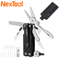 NexTool Pocket Tool E1 10 In 1 Multi-tool Dual Head Screwdriver with Replaceable Blade Mini Multi Tool for EDC Carry Engraving