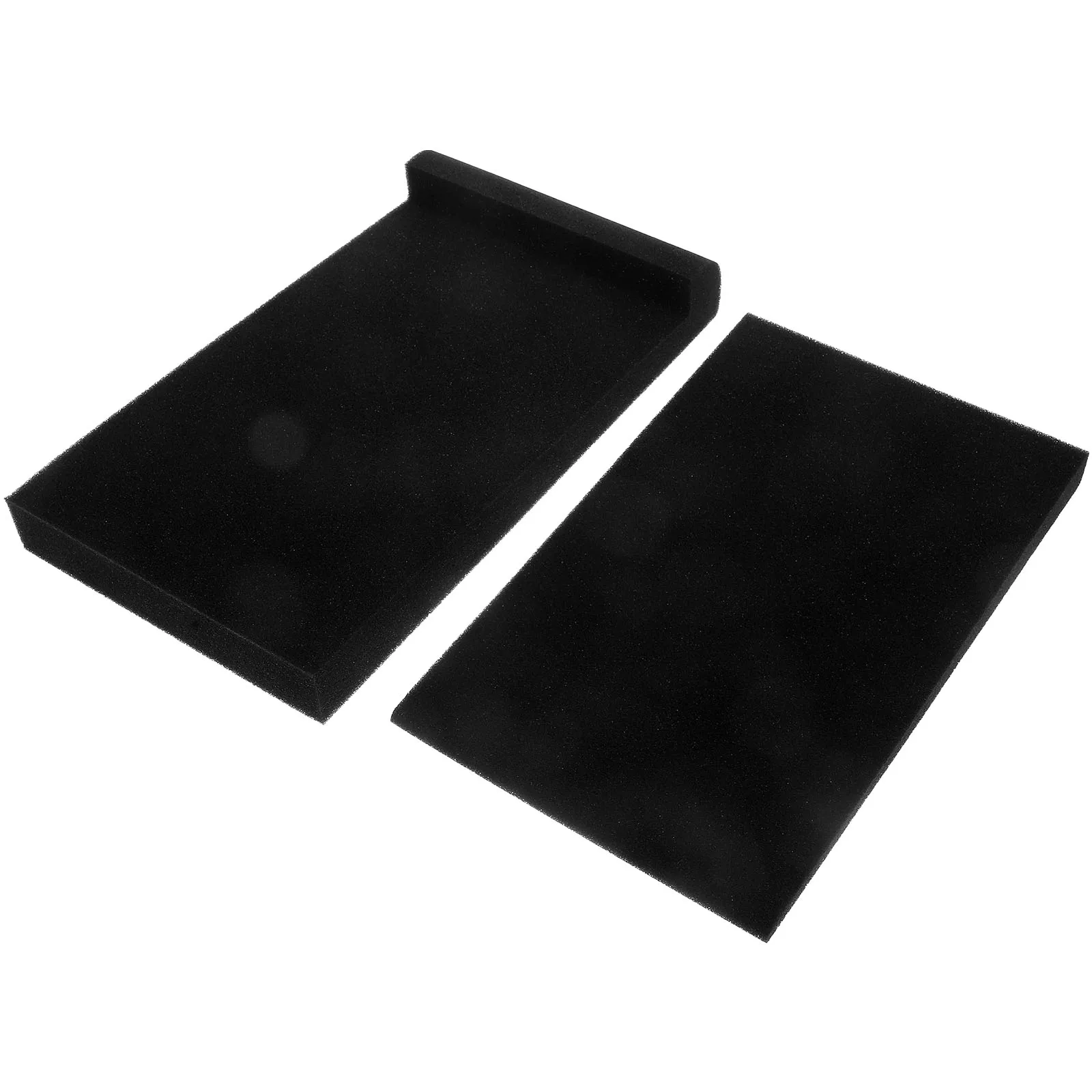 

2 pcs Acoustic Isolation Pads Sound-absorbing Damping Shock Speaker Sponges Noise Reduction Recording Studio Home Theatre