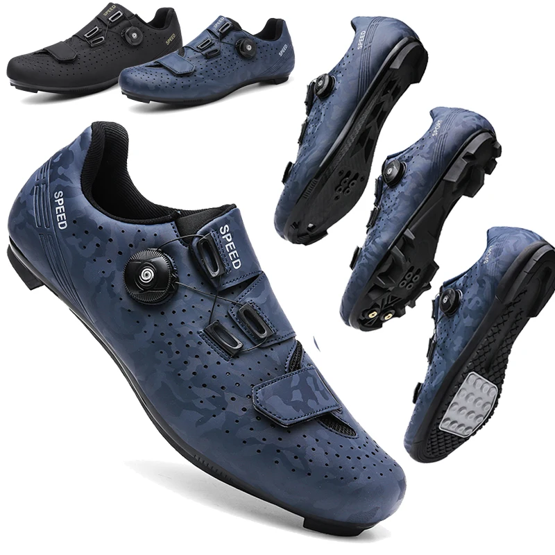 

2023 Professional Mtb Cycling Shoes Men Sapatilha Ciclismo Bicycle Sneakers Mountain Bike Cleat Shoes Road Bike Shoes