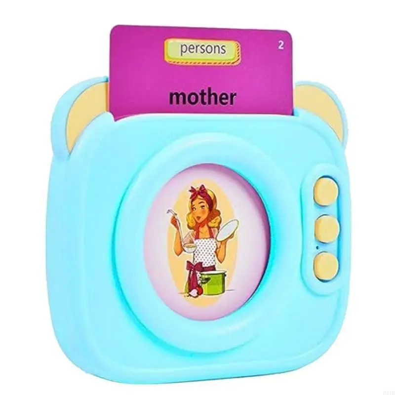 Macchina lettura educativa con schede flash interattive, dispositivo apprendimento per bambini P31B