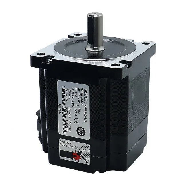 

2 Phase Nema34 Closed Loop 82mm 4.5Nm Nema 34 Closed Loop Stepper Motor