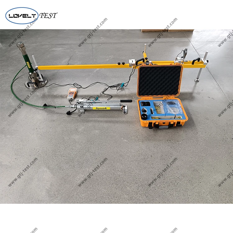 Soil Plate Bearing Capacity Test Apparatus