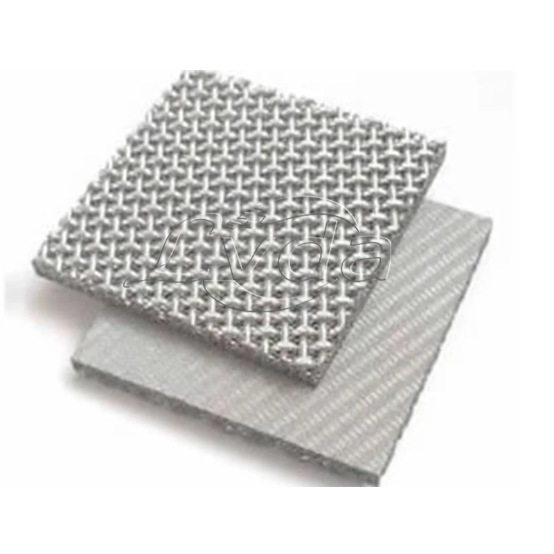 Punching sintered Plate Stainless Steel Perforated coarse filter disc tube Wire metal Mesh filter cartridge