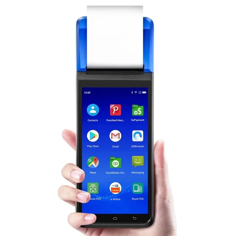 Restaurant Portable Mini Machine Android 13 Nfc Payment Electronic All in One Touch Screen Pos Cash Register Machine