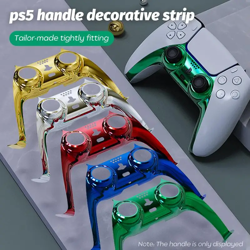 

Декоративная накладка на джойстик контроллера PS5, камуфляжная, для украшения геймпада, аксессуары, накладка на корпус геймпада