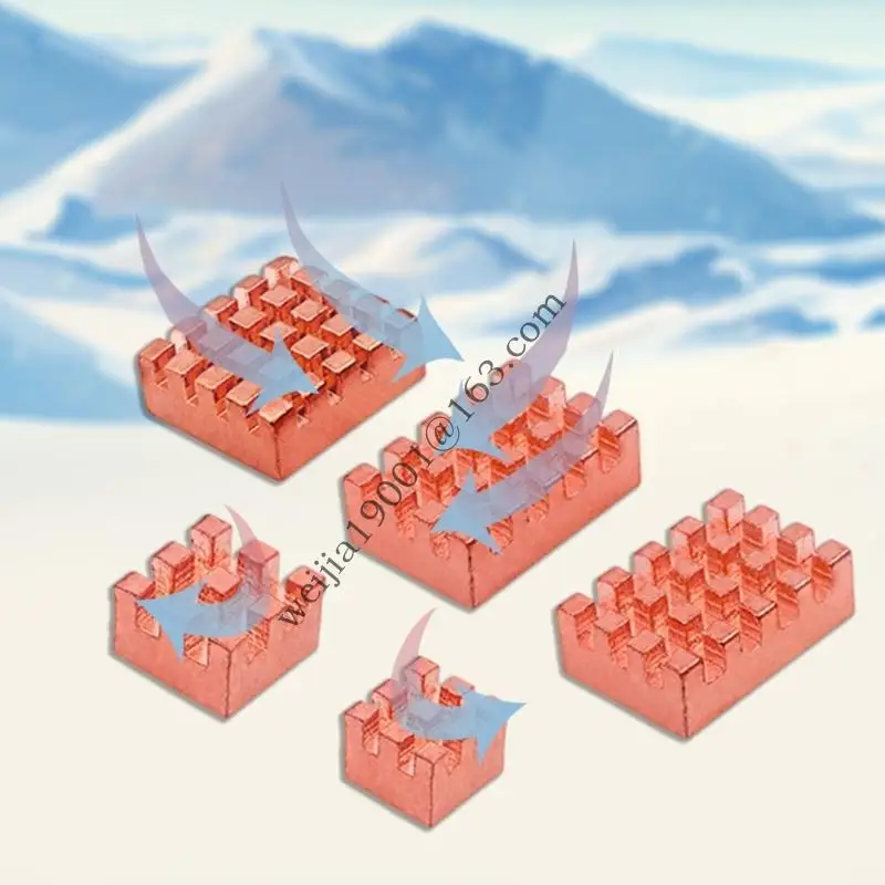 BPI OpenWrtone開発ボードの銅ヒートシンク効率的な熱散逸.H05A