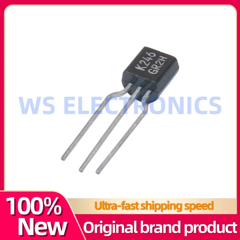 10pcs/lot 2SK246 2SJ103 K246 J103 2SK246-GR Low-power field effect matched tubes through-hole TO-92
