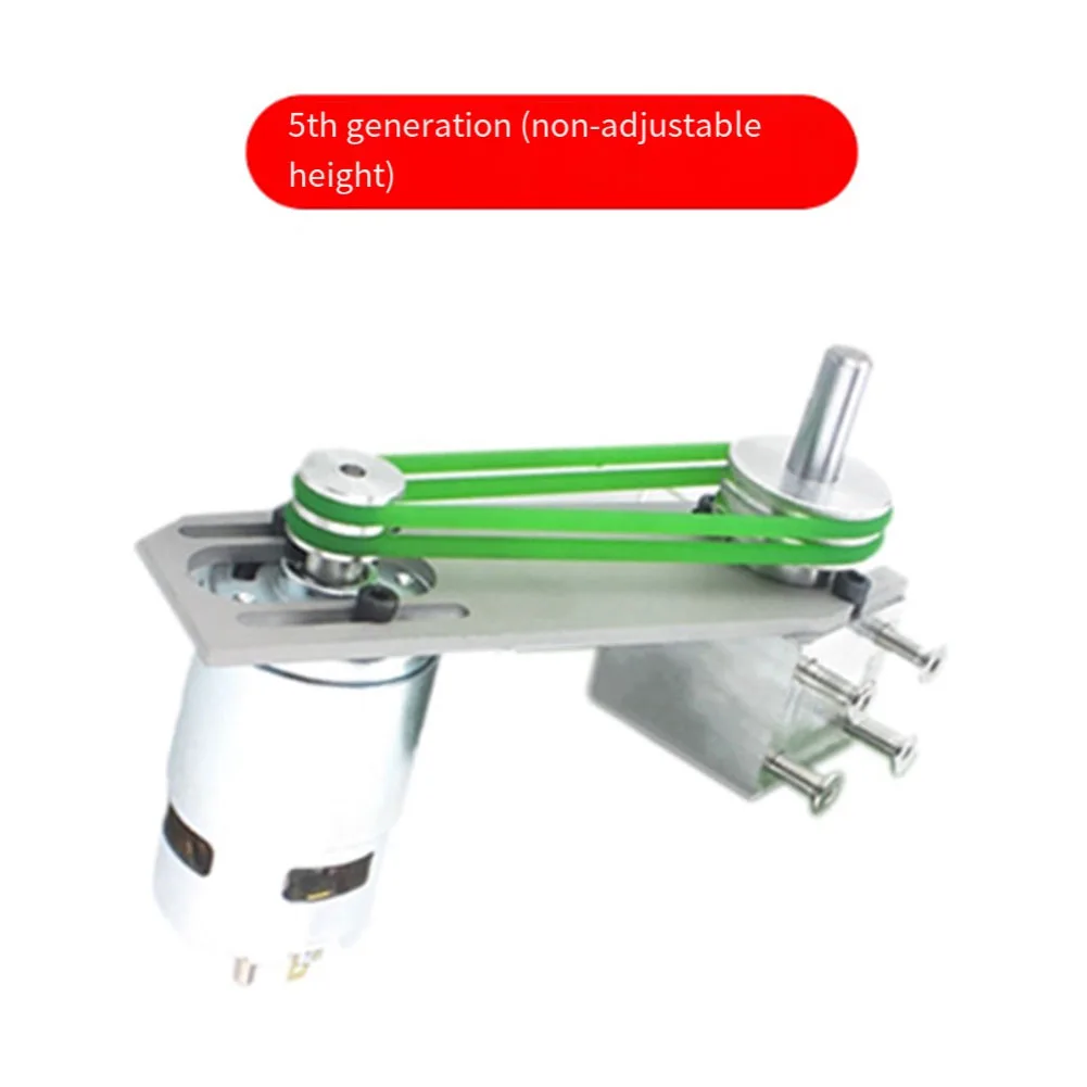 Table Saw Spindle Assembly for Home DIY Use with Metal Bearing Seat Shaft Lifting Mechanism and Adjustable Height Support