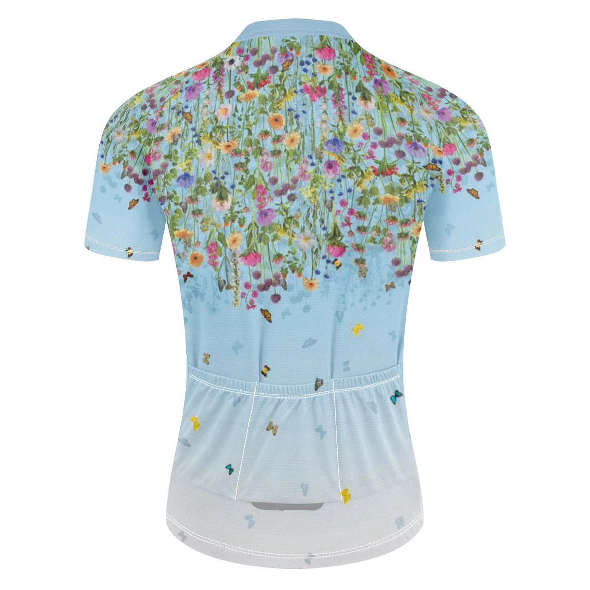 new-sale products flowers bloom luxuriantly cycling sportswear women's cycling sweatshirt short sleeve MTB