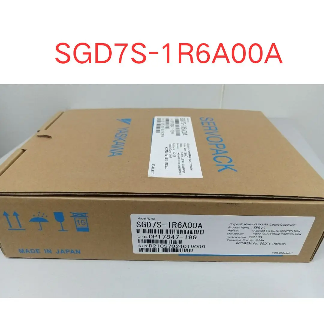 Brand-new SGD7S-1R6A00A servo driver 200W Fast shipping