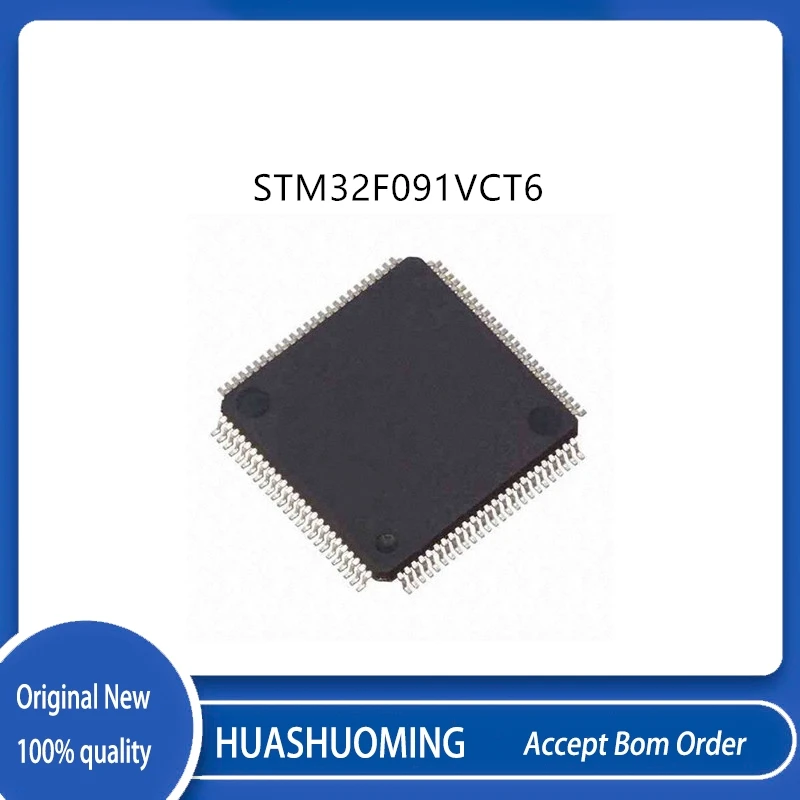 

5Pcs/Lot STM32F091VCT6 STM32F091VC 32F091VCT6 LQFP-100