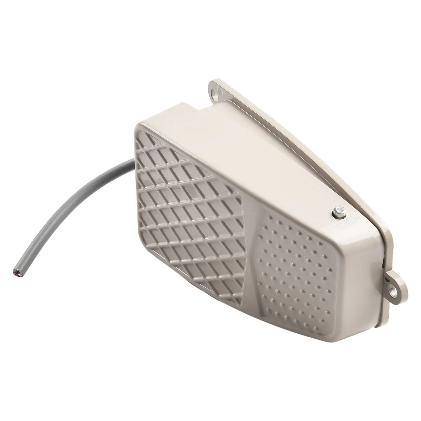FS-2 Industrial-Use Momentary Footswitch SPDT 1NO1NC 10A 220V 380V Aluminum Housing IP62 Protection Level for Automation Systems