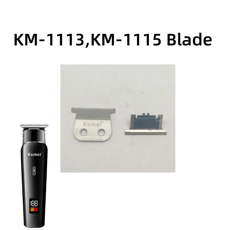 Kemei KM-1113 KM-1115 Pisau Pengganti Asli – Aksesori Asli, Diproduksi Pabrik, Pisau Pengganti Pemotong Listrik