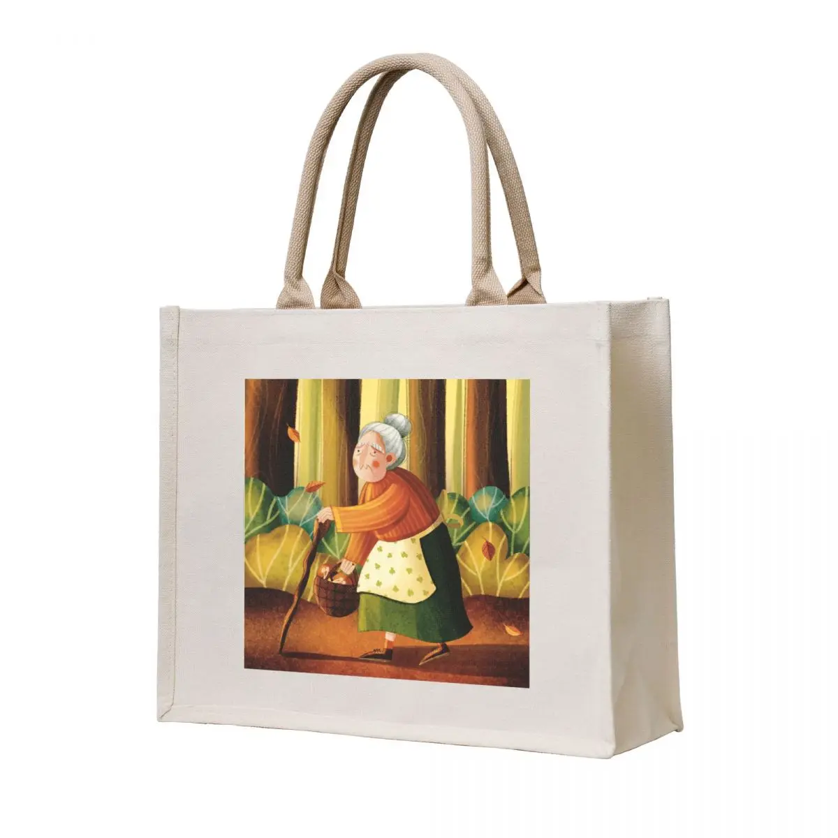 

Granny Tote Bag Women's bags canvas shopping bag bags for women large size bags