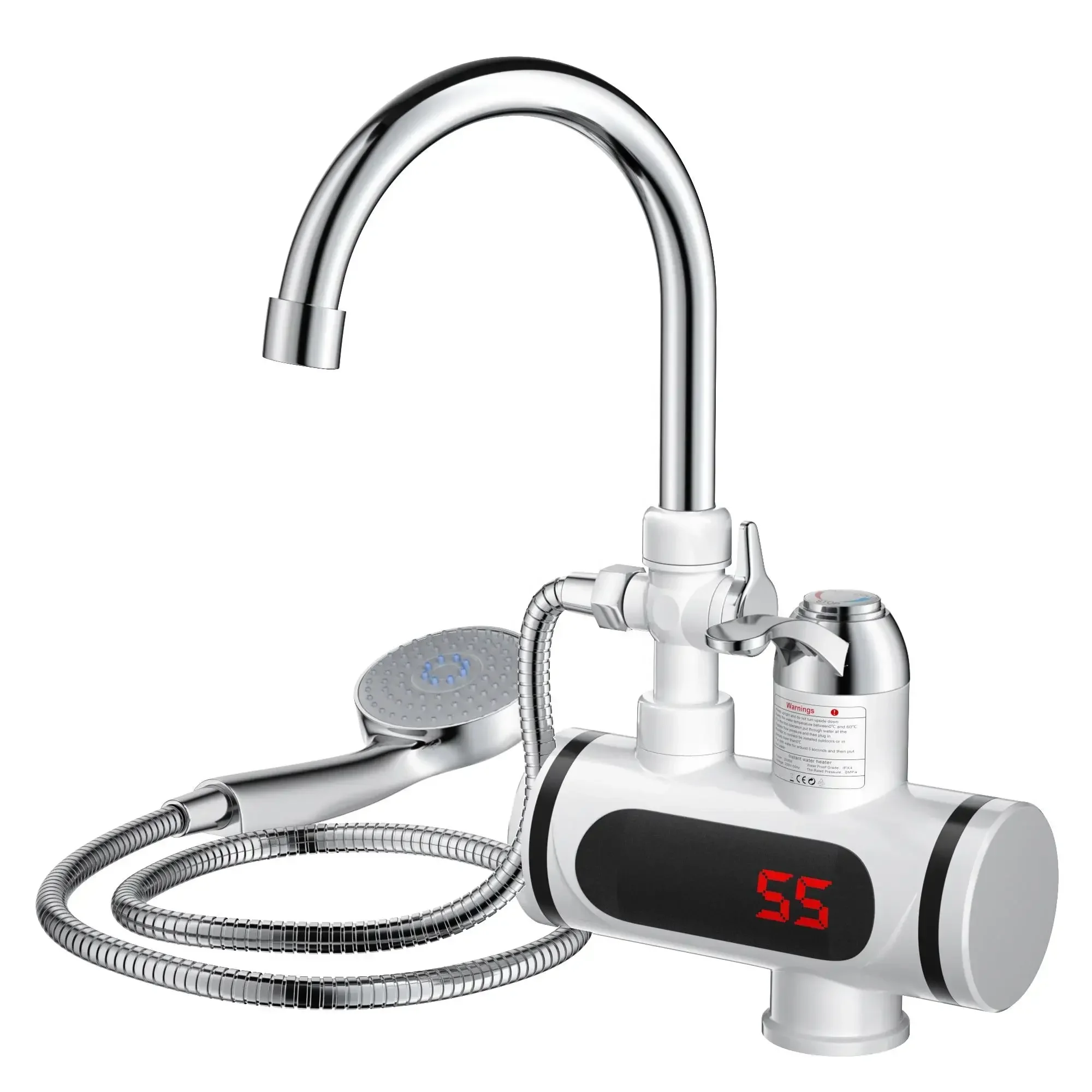 

Hot sale 3000w bathroom kitchen electric hot water faucet instant electric shower water heater