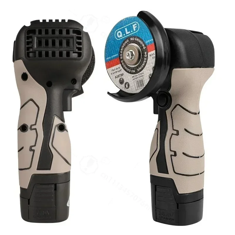 Household Mini Angle Grinder Polishing Machine 16.8V Lithium Battery Small Cutting Machine Handheld