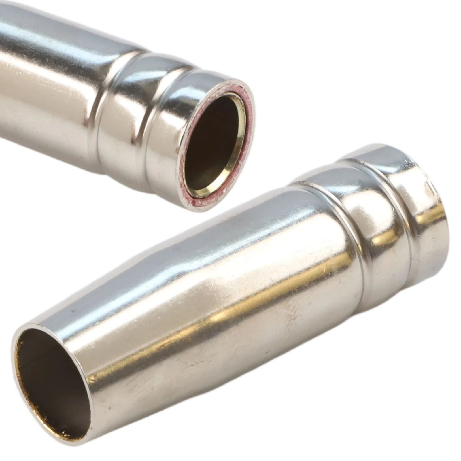 Conical Nozzle Cover MIG MB15 Nozzle Welding Work Brass Material Optimized Design Push-In Design Scientific Size For MIG Welding