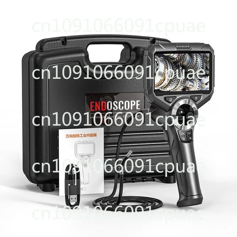 New 720 ° Four Direction Professional Auto Repair Endoscope 200W Pixel Handheld Steering Pipe Industry