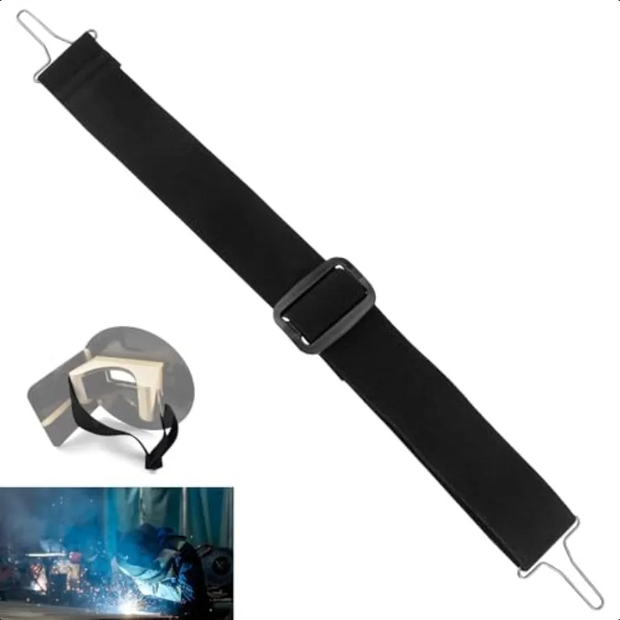 

Replacement Strap for Pancake Welding Hood Helmet Welding Hood Helmet Replacement Strap Black
