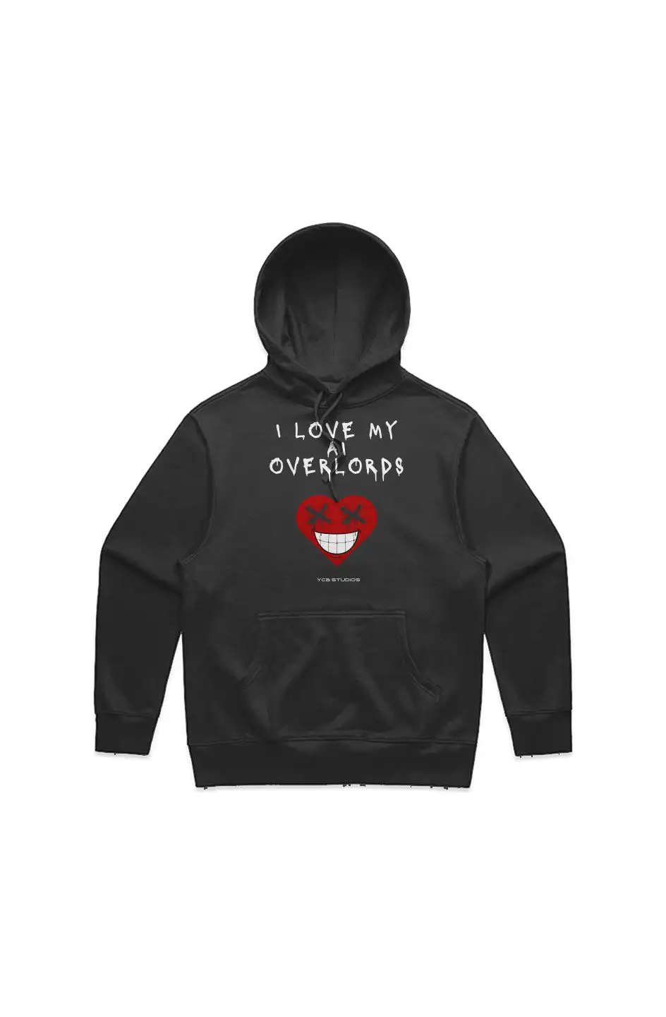 AI Overlord Love _ Tech Toasty Heavy Hood الصوف الدافئ طباعة عادية الراقية الفاخرة منتج ساخن جودة عالية هوديس المتضخم #2