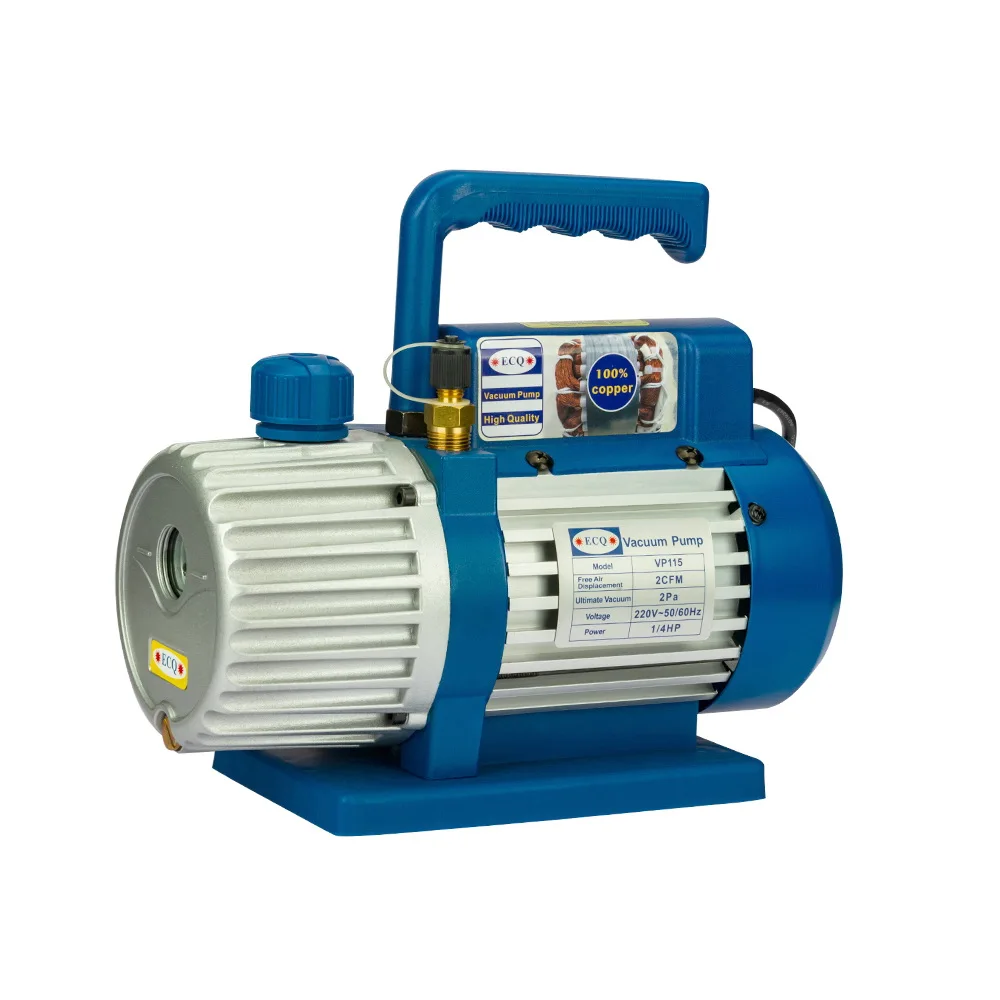 Bomba de Vácuo para Ar Condicionado de Duplo Estágio VP280 220v R404 R507 R134 Refrigerante Motor de Bobina 100% Cobre 1HP Pequeno Ar Condicionado Residencial 750W