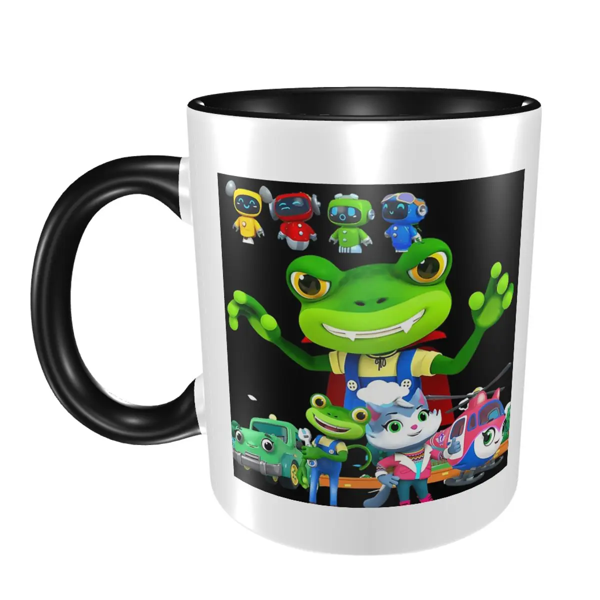 

Кубок Geckos, гаражная кружка, забавные керамические кофейные чашки, чайные кружки, чашка для молока, посуда для напитков, подарок для женщины и мужчины