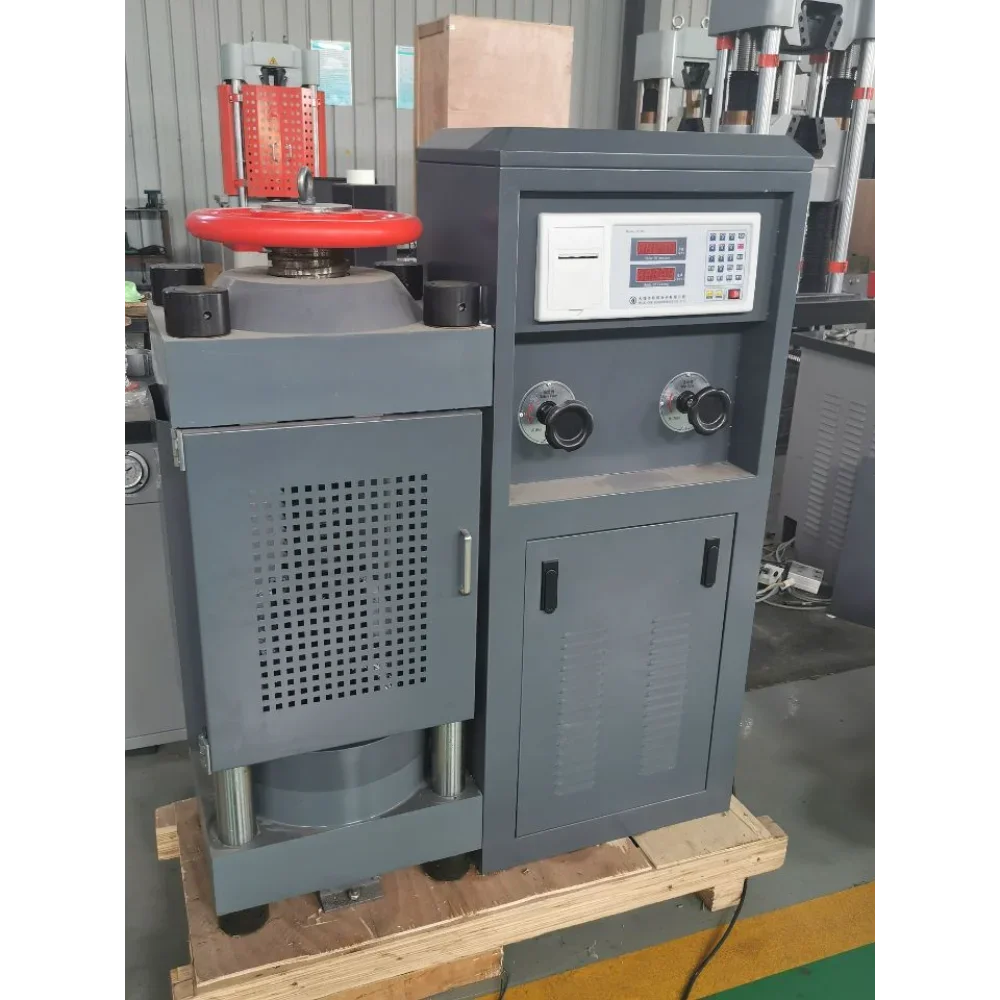 Electronically Controlled Concrete Cube Compression Testing Machine For Material Science Engineering