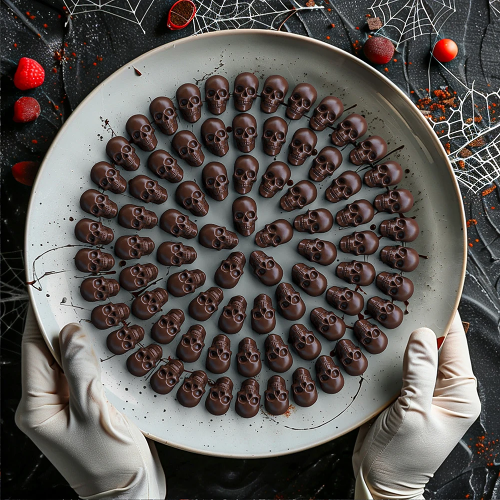 

Силиконовая форма для конфет с несколькими полостями, антипригарный мягкий лоток для кубиков льда для фруктовых закусок