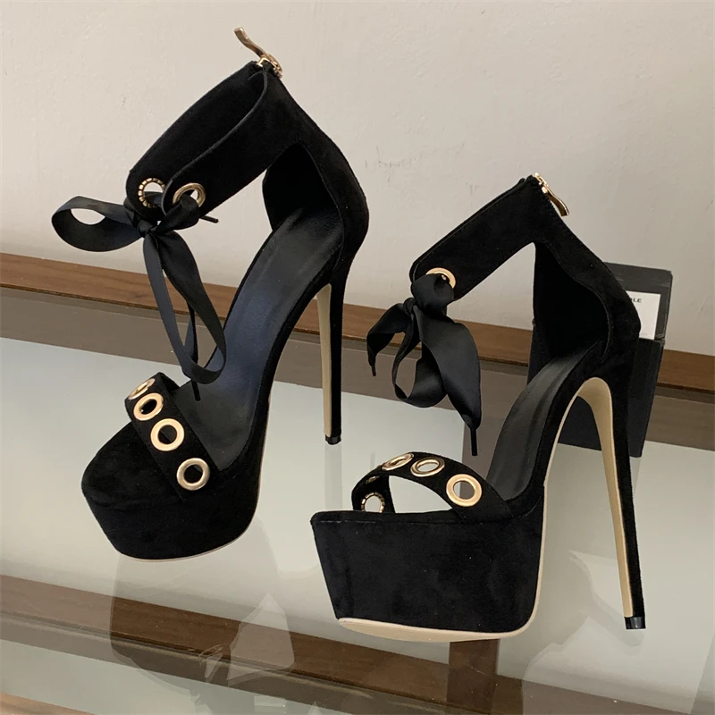 Eilyken Leopard Print Hollow O - огляд і ціна Leopard Print Heels