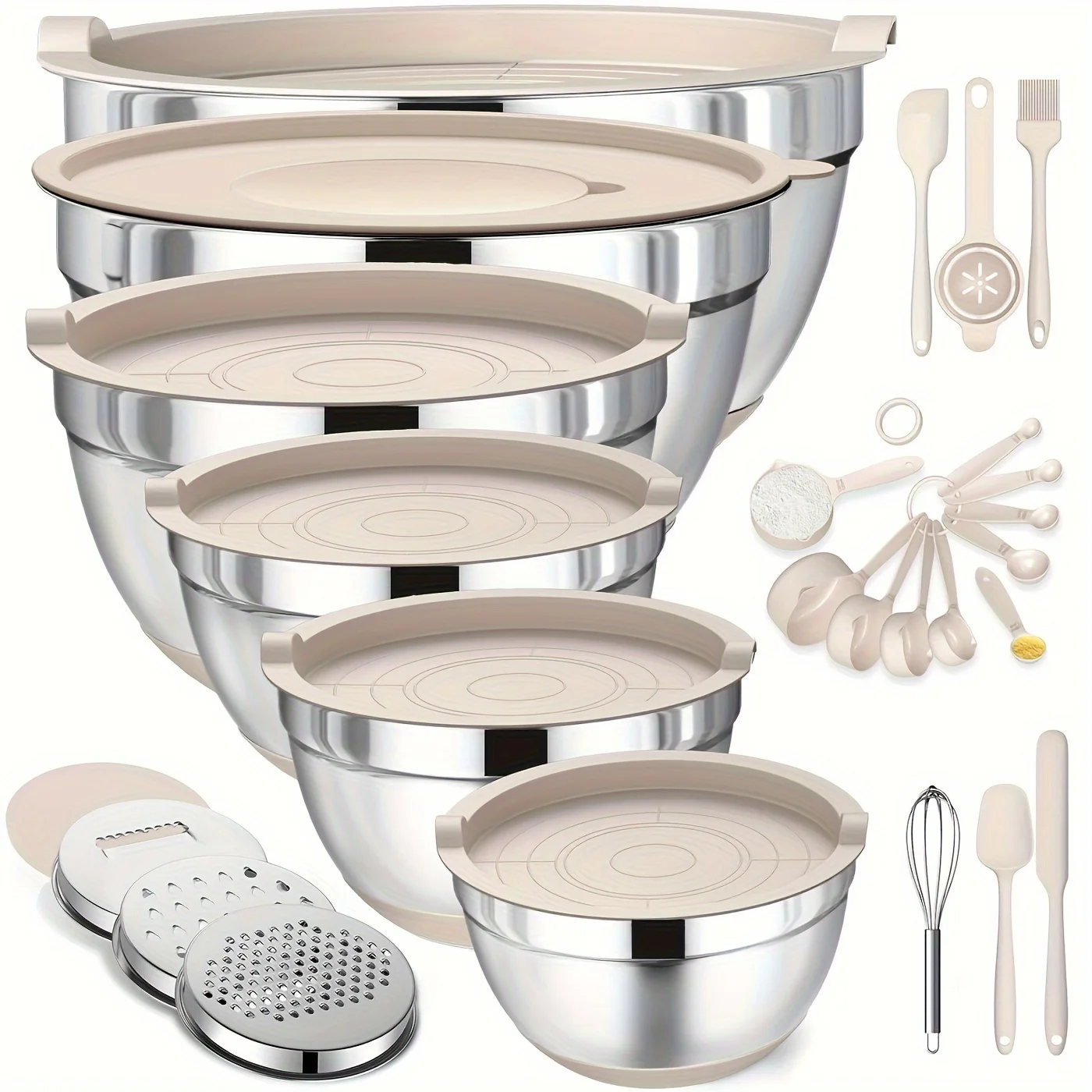 Stylish Stainless Steel Mixing - مراجعة Meal Prep Noodles وسعره