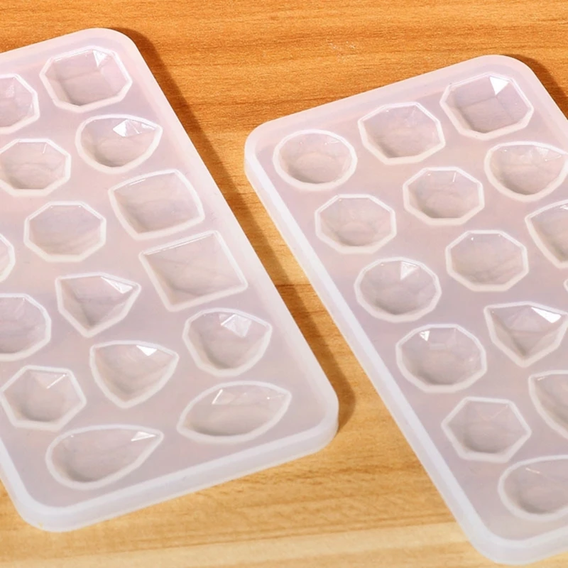 D0LC Silikon Perlen Form Halskette Armband Harz Anhänger Drop Handwerk Werkzeug Runde Quadrat Oval Form Epoxy Mold DIY Handwerk Werkzeug